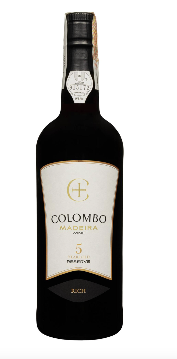 Вино Colombo Madeira Rich Reserve 5 y.o. солод. біле 19% 0.75 л